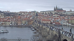 Pražský hrad, Karlův most, Vltava