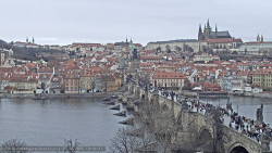 Pražský hrad, Karlův most, Vltava