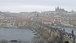 Pražský hrad, Karlův most, Vltava