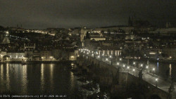 Pražský hrad, Karlův most, Vltava