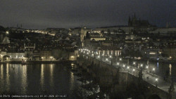 Pražský hrad, Karlův most, Vltava