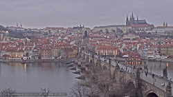 Pražský hrad, Karlův most, Vltava