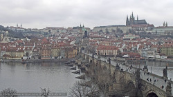 Pražský hrad, Karlův most, Vltava