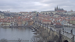 Pražský hrad, Karlův most, Vltava