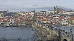 Pražský hrad, Karlův most, Vltava