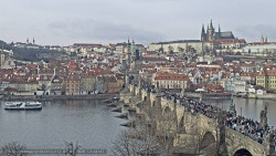 Pražský hrad, Karlův most, Vltava