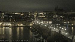 Pražský hrad, Karlův most, Vltava