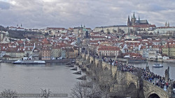 Pražský hrad, Karlův most, Vltava