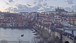 Pražský hrad, Karlův most, Vltava