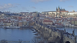 Pražský hrad, Karlův most, Vltava