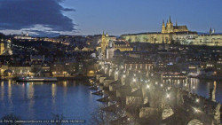 Pražský hrad, Karlův most, Vltava