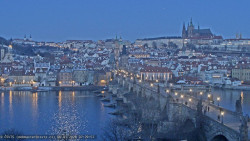 Pražský hrad, Karlův most, Vltava