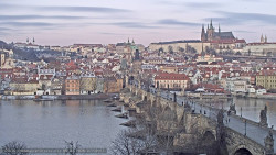 Pražský hrad, Karlův most, Vltava