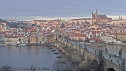 Pražský hrad, Karlův most, Vltava