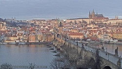 Pražský hrad, Karlův most, Vltava