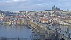 Pražský hrad, Karlův most, Vltava
