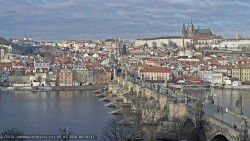 Pražský hrad, Karlův most, Vltava