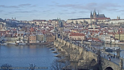 Pražský hrad, Karlův most, Vltava
