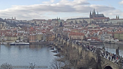 Pražský hrad, Karlův most, Vltava