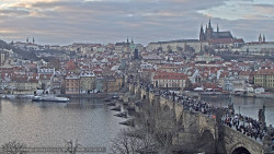 Pražský hrad, Karlův most, Vltava