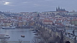 Pražský hrad, Karlův most, Vltava