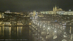 Pražský hrad, Karlův most, Vltava