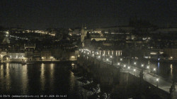 Pražský hrad, Karlův most, Vltava