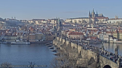 Pražský hrad, Karlův most, Vltava