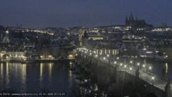 Pražský hrad, Karlův most, Vltava
