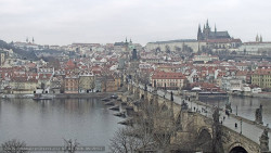 Pražský hrad, Karlův most, Vltava