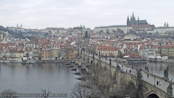 Pražský hrad, Karlův most, Vltava