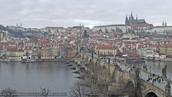 Pražský hrad, Karlův most, Vltava