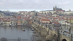 Pražský hrad, Karlův most, Vltava