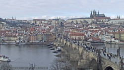 Pražský hrad, Karlův most, Vltava
