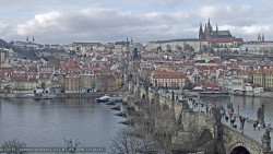 Pražský hrad, Karlův most, Vltava