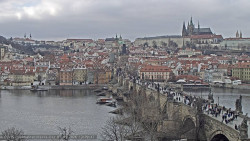 Pražský hrad, Karlův most, Vltava