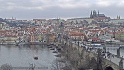 Pražský hrad, Karlův most, Vltava