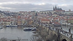 Pražský hrad, Karlův most, Vltava