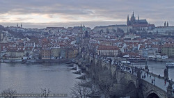 Pražský hrad, Karlův most, Vltava