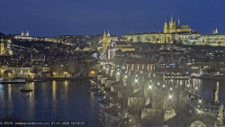 Pražský hrad, Karlův most, Vltava