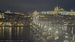 Pražský hrad, Karlův most, Vltava