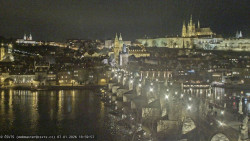 Pražský hrad, Karlův most, Vltava