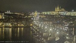 Pražský hrad, Karlův most, Vltava