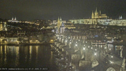 Pražský hrad, Karlův most, Vltava
