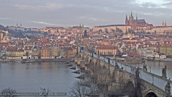 Pražský hrad, Karlův most, Vltava