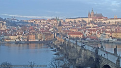 Pražský hrad, Karlův most, Vltava