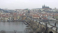 Pražský hrad, Karlův most, Vltava