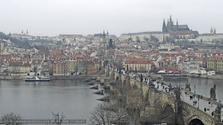 Pražský hrad, Karlův most, Vltava