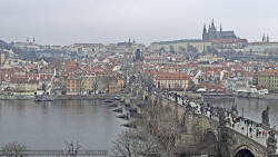 Pražský hrad, Karlův most, Vltava