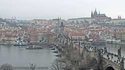 Pražský hrad, Karlův most, Vltava